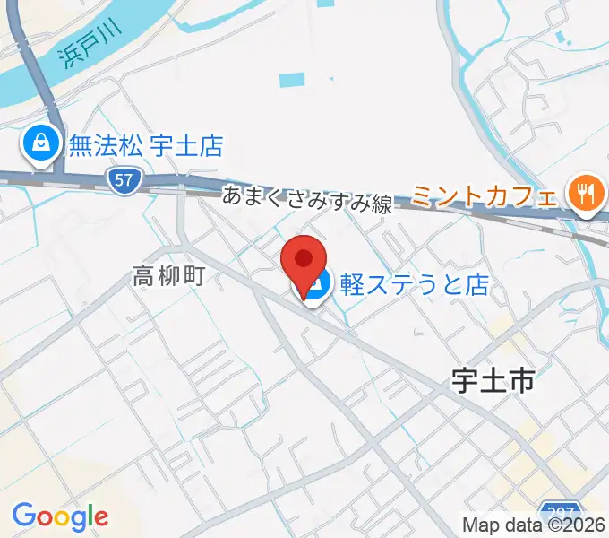 リップレコードボイストレーニング教室の地図