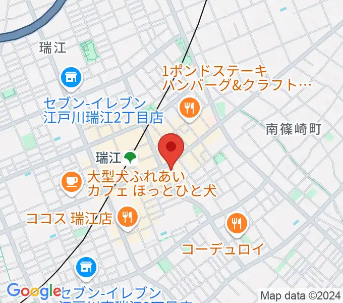 瑞江HOTコロッケの地図