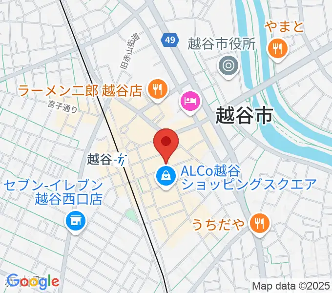 [移転]越谷アビーロードの地図