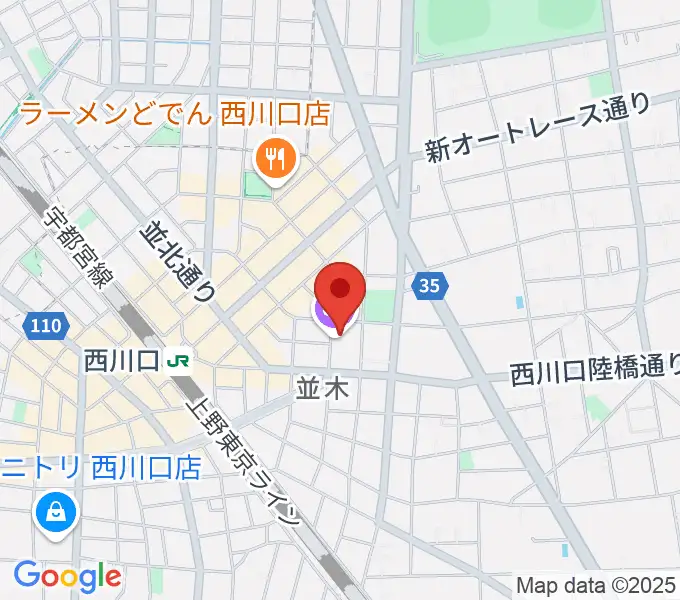 西川口Heartsの地図