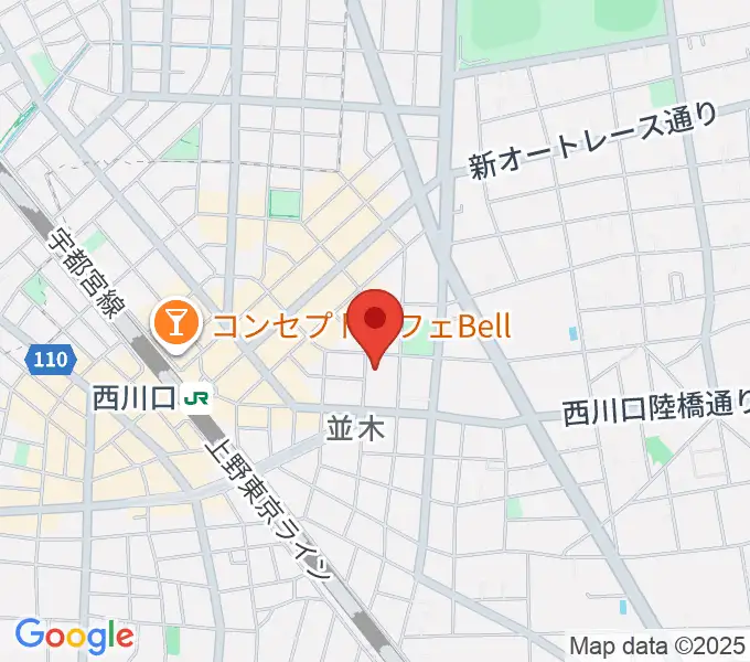 西川口Heartsの地図