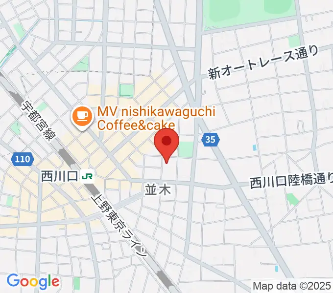 西川口Heartsの地図