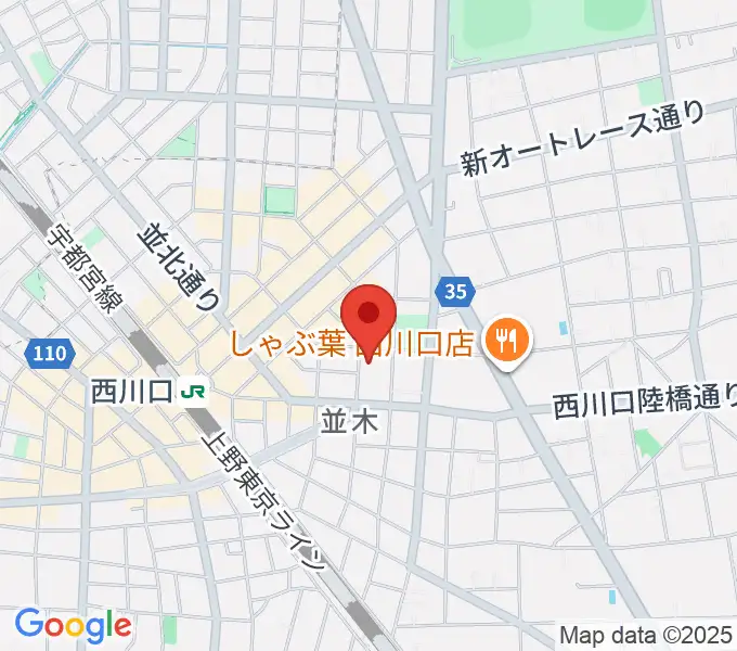 西川口Heartsの地図
