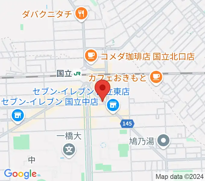 ハーバーライトの地図