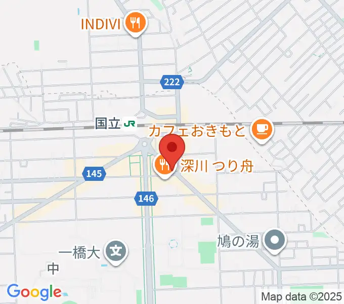 ハーバーライトの地図