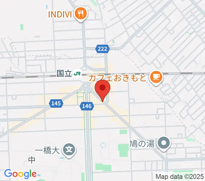 ハーバーライトの地図