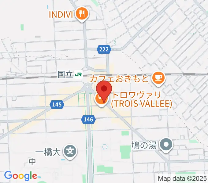 ハーバーライトの地図