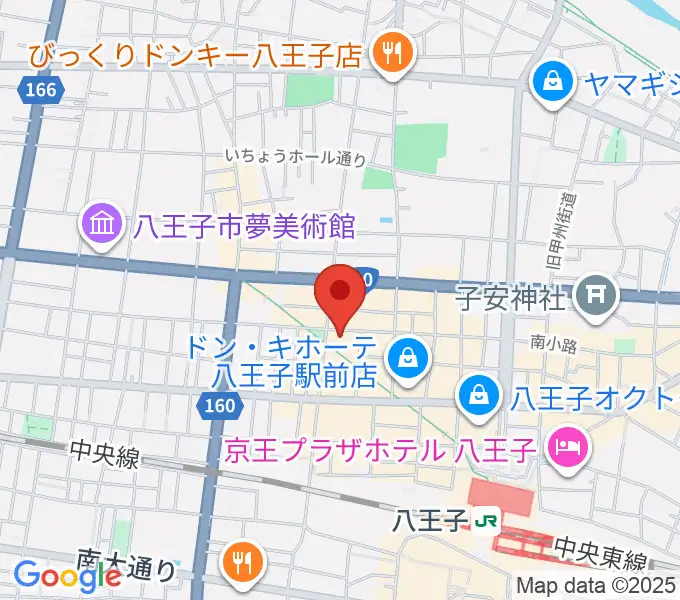 びー玉の地図