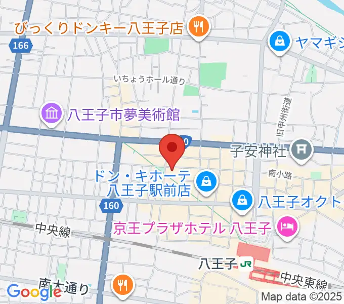 びー玉の地図