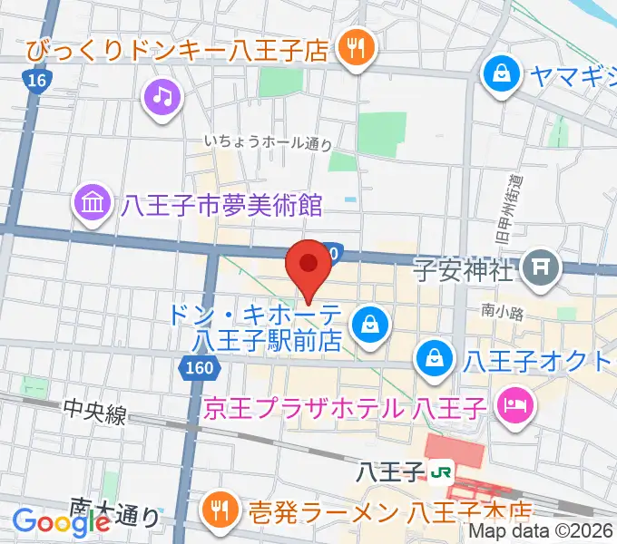 びー玉の地図