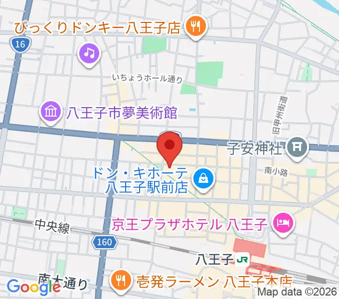 びー玉の地図