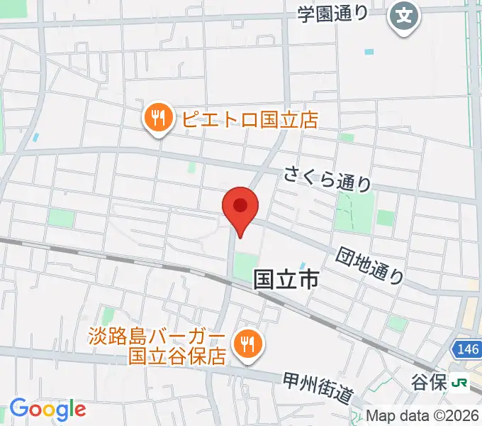 FSXホールの地図
