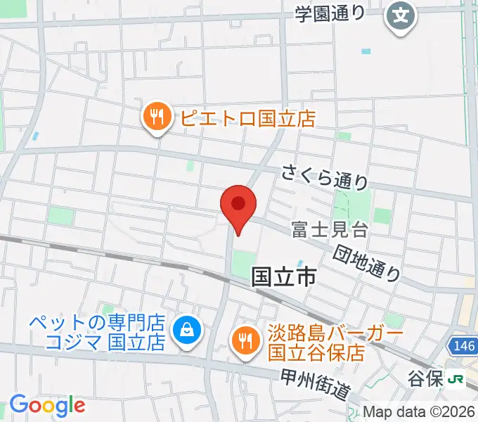 FSXホールの地図
