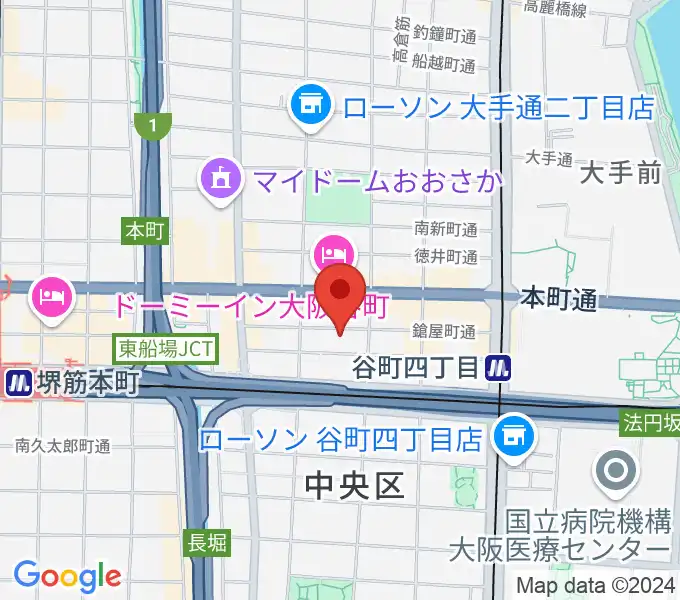 Hit Studio TANIYONの地図