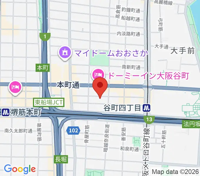 Hit Studio TANIYONの地図