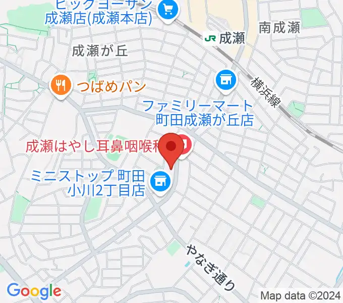 成瀬クロップの地図