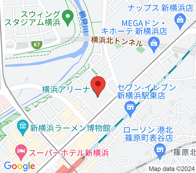 横浜アリーナの場所