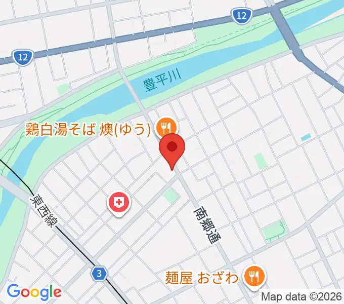 STUDIO BLUE-DUNの地図