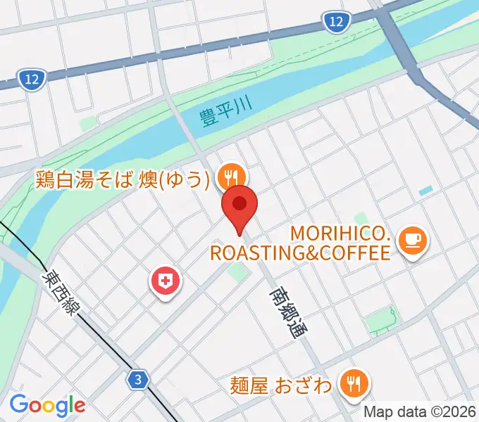 STUDIO BLUE-DUNの地図