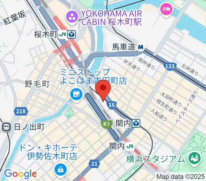 R's TRIBECAの地図