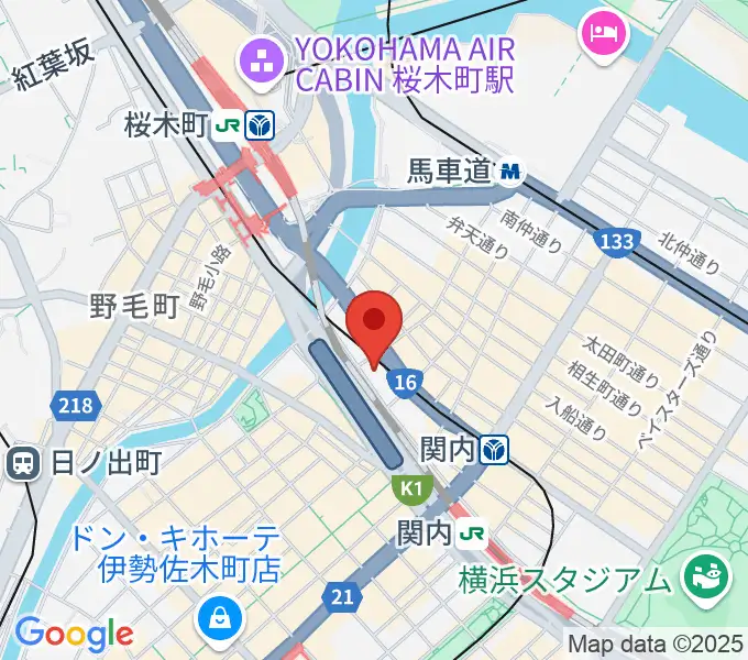 R's TRIBECAの地図