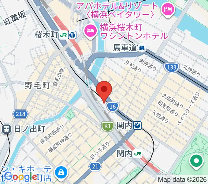 R's TRIBECAの地図