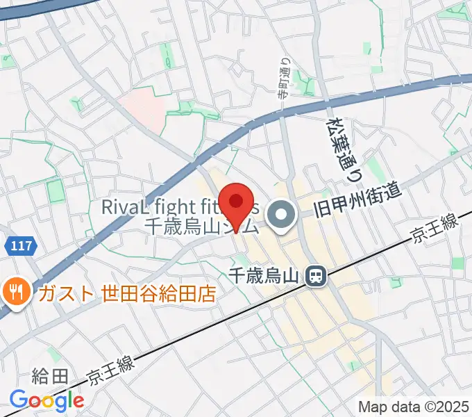 千歳烏山TUBOの地図
