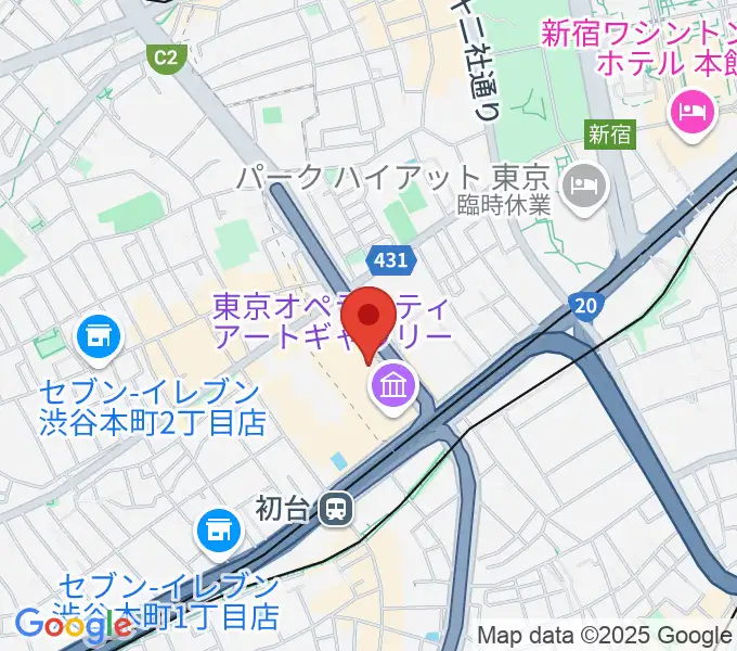 近江楽堂の地図