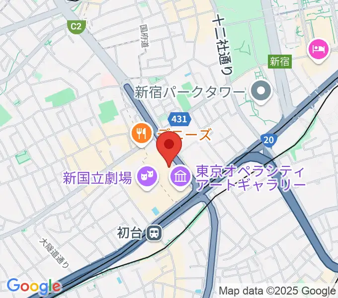 近江楽堂の地図