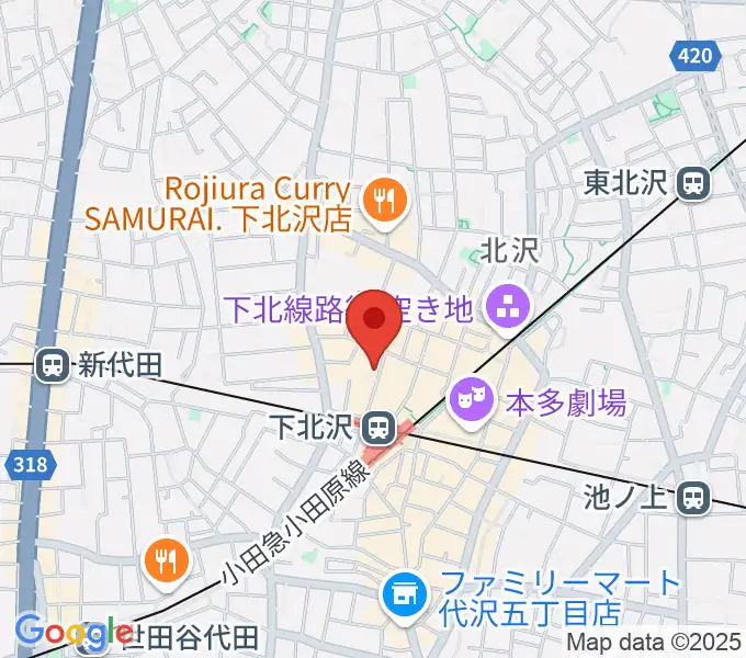 コムカフェ音倉の地図