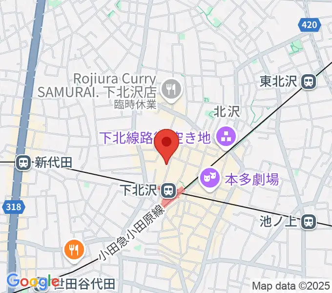 コムカフェ音倉の地図