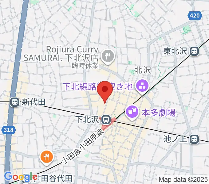 コムカフェ音倉の地図