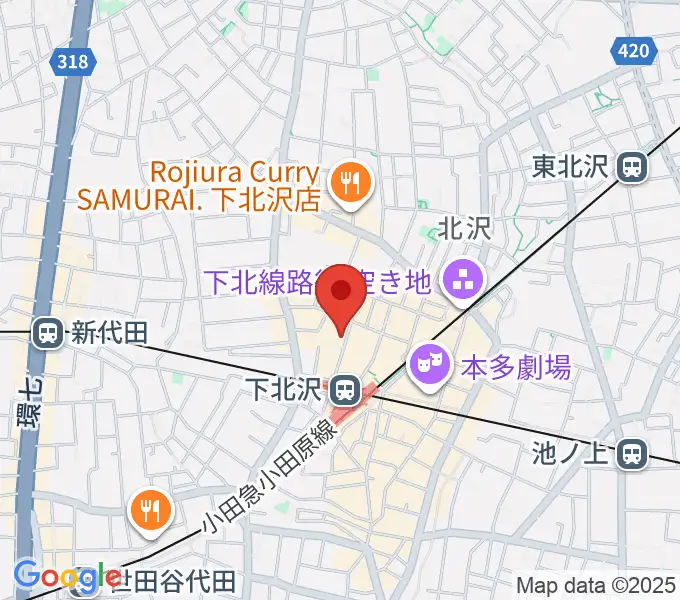 コムカフェ音倉の地図