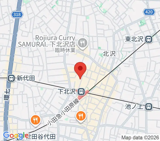 コムカフェ音倉の地図