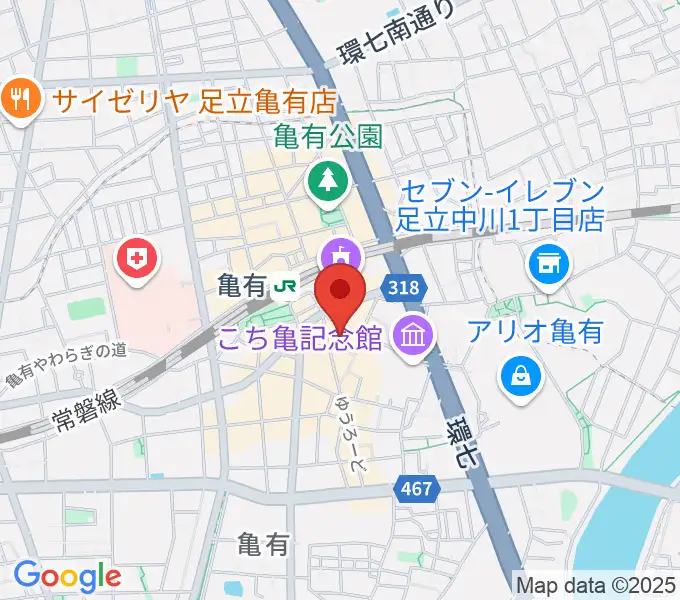 ジャズ38オルガンクラブ1968の地図