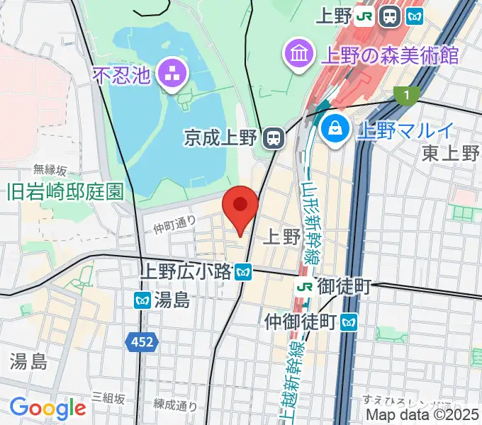 フォーク居酒屋 旅のつづきの地図