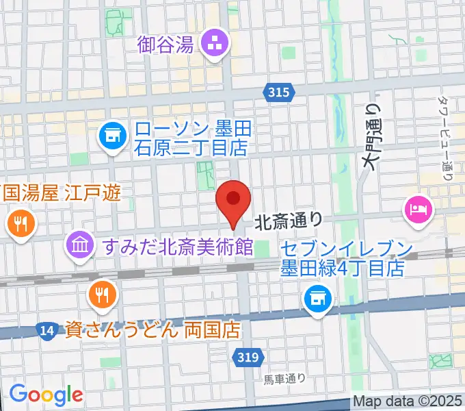 錦糸町J-flowの地図
