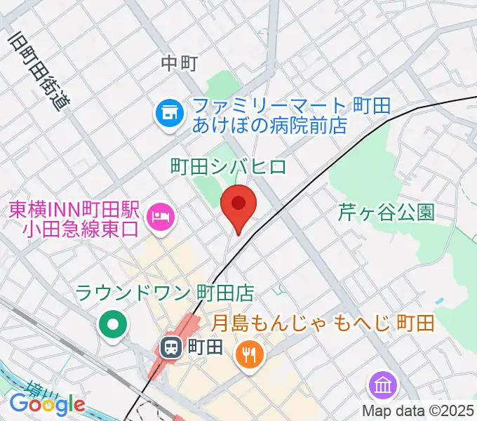 町田The Play Houseの地図