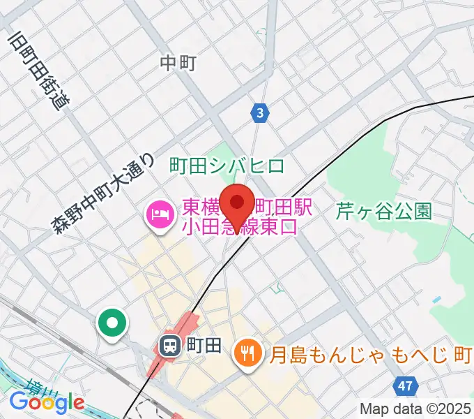 町田The Play Houseの地図