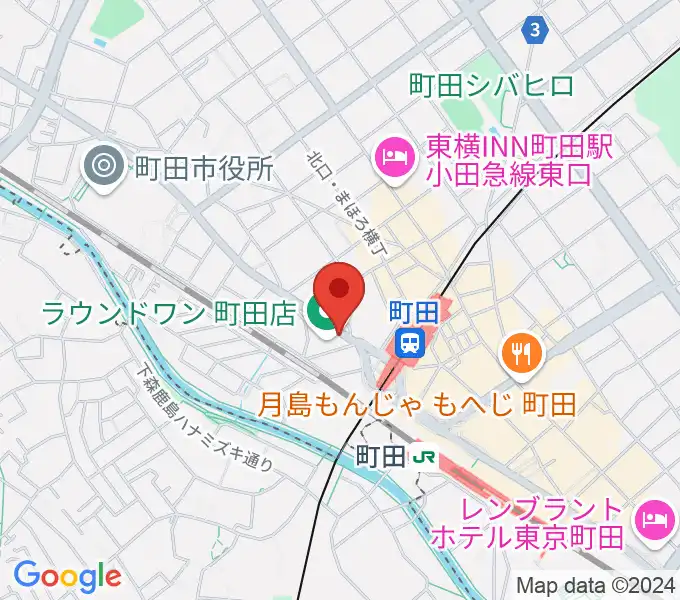 町田ニカズの地図