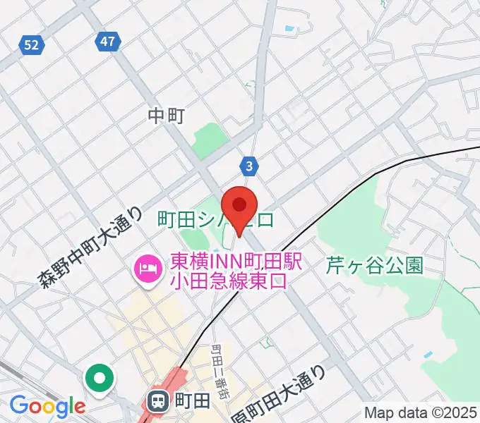 カレーのモコモコの地図