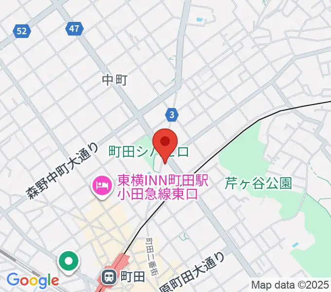 カレーのモコモコの地図