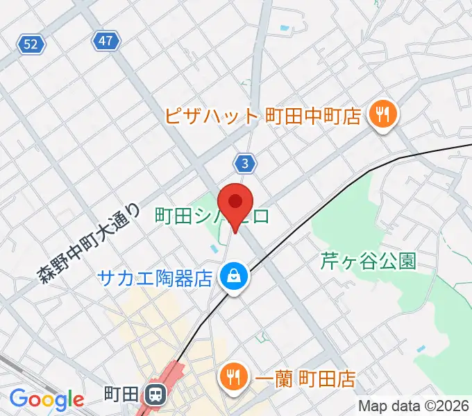 カレーのモコモコの地図