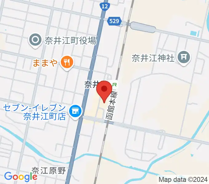 奈井江町文化ホール コンチェルトホールの地図