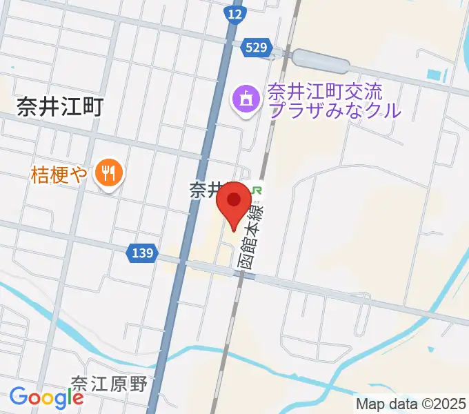 奈井江町文化ホール コンチェルトホールの地図
