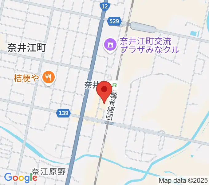 奈井江町文化ホール コンチェルトホールの地図