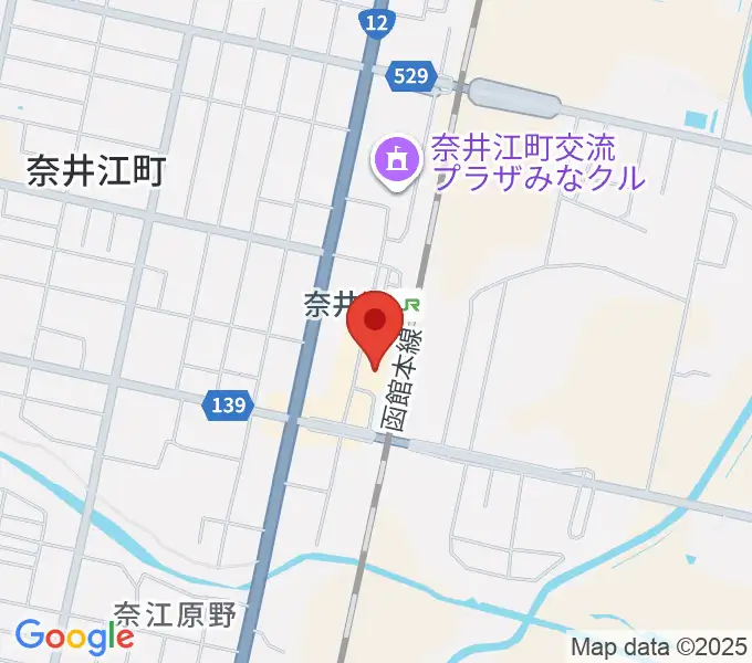 奈井江町文化ホール コンチェルトホールの地図