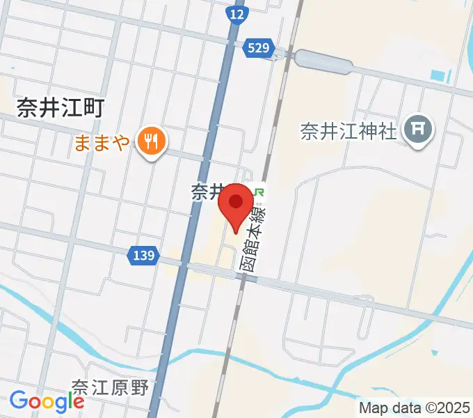 奈井江町文化ホール コンチェルトホールの地図