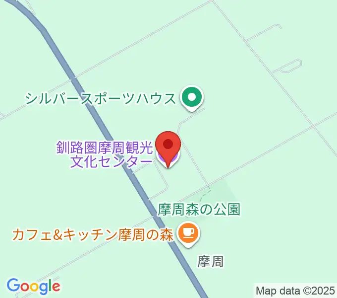 釧路圏摩周観光文化センターの地図