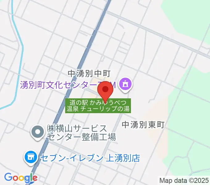 湧別町文化センターTOMの地図